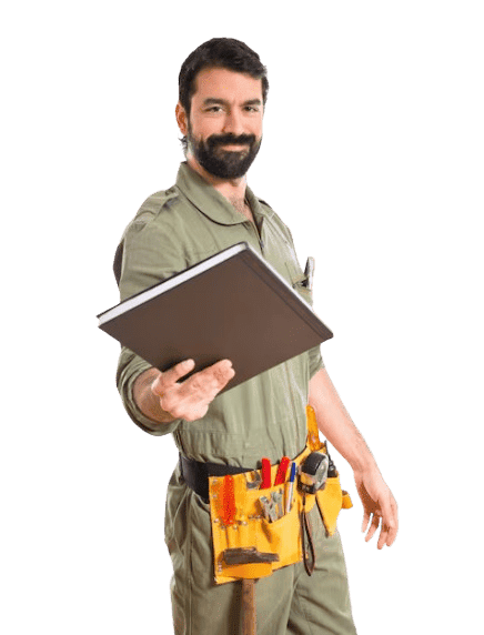 Skilled HVAC technician